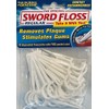 Sword Floss Disposable Floss/Picks Regular 40 Each (Pack of 6)