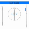 JTIAENG Draw Rod for Cordless Roller Shade Blinds 13"-24" Length