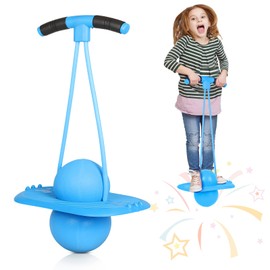 FAHKNS Pogo Stick for Kids Age 5 and Up - Fun Pogo Ball Hopper with Handle, Jumping Toy for Boys & Girls, Outdoor Play Equipment, Safe & Durable Bouncy Pogo
