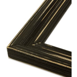 The Rusty Roof-Distressed Cimarron Black-Solid Wood Picture Frame-18x24