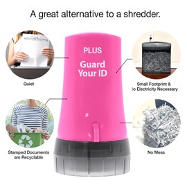 Identity Theft Prevention and Personal Privacy Protection Advanced Roller by Guard Your ID, Pink, Standard 3-Pack