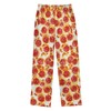 IHCVHQX Pajama Pants Pizza Pepperoni Pattern Soft Pajama Sleep Pant