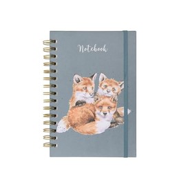 Wrendale Designs by Hannah Dale Snug as a Cub' Fox Notebook