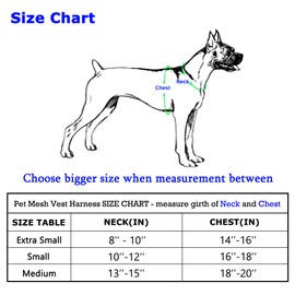 Mile High Life | Easy Get on Air Mesh Vest Harness | Spring Floral Collection | Adjustable Easy Closures Both Neck and Chest |20 lbs Small Dogs & Cats | Lily S Chest Size (16"-18")