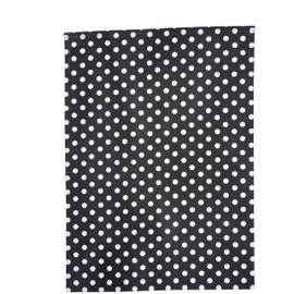 Dexam - Polka Dot Tea Towel, Slate Grey, 100% Cotton, Absorbent Kitchen Towel, Machine Washable, 50 x 70cm