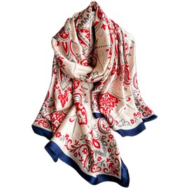 FAIRYGATE Scarves & Shawls for Women Wool Shawl Warm Scarf Stole Plain Scarf for Women 44, D44051