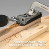 Massca Twin Pocket Hole Jig Kit – Adjustable & Easy