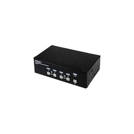 StarTech SV431DVIUA USB/DVI KVM Switch with Audio, 4 Ports