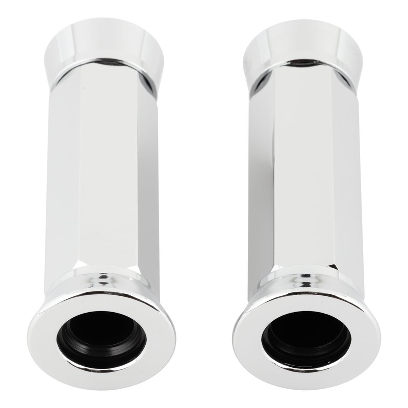 Kijima Bike Parts Hexagonal Handlebar Grip, Hexagon 2, Aluminum, 136mm