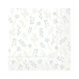 IHR Luncheon Paper Napkin 20 in A Pack 3Ply - Tilda White Blue