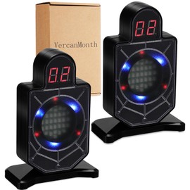 VercanMonth 2 Pcs Dry Fire Laser Training System Portable Trainer and Counting Laser Targets for Dry Fire Shooting Practice(Rectangular Style)
