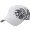 White Fang CA508 Mesh Cap, Dragon Dragon Logo Hat, Running,