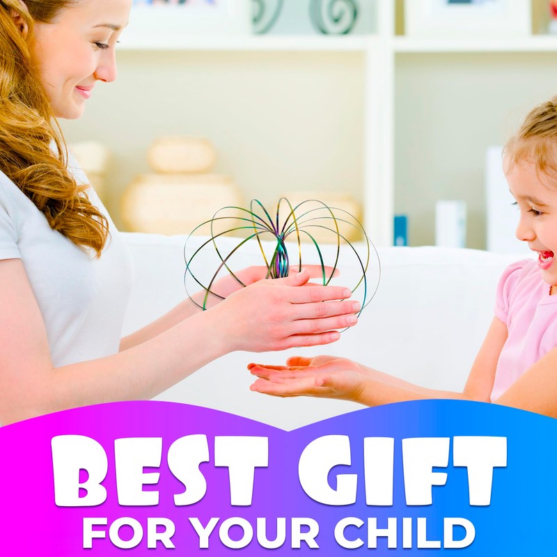 Magic Flow Ring – Fun Magic Ring, Mesmerizing Kinetic Toys,