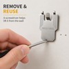 40 lb Claw Drywall Picture Hangers for Frames, Mirrors &