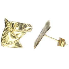 Arranview Jewellery Horse Head Stud Earring – 9ct Gold