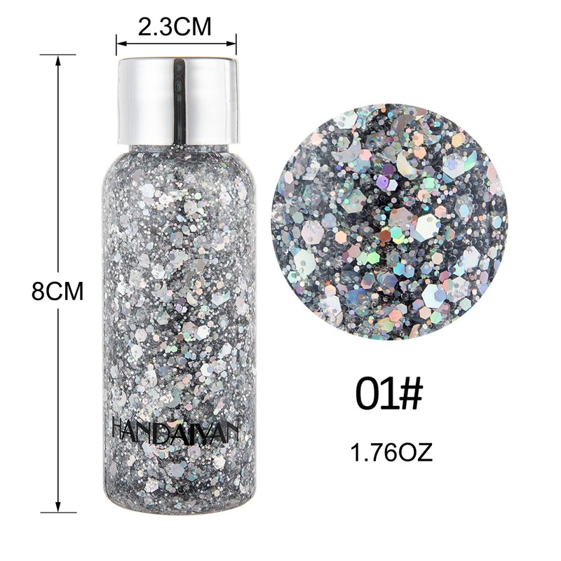 Body Glitter Gel Glitter Liquid Face Body Glitter Gel Festival