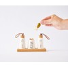 Mud Pie, Off-White Salt, Pepper & Toothpick Holder, Size: tray