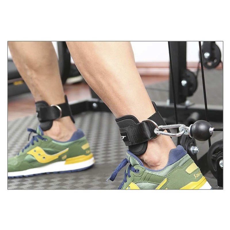 EULANT Premium Padded Ankle Straps for Cable Pull for Leg