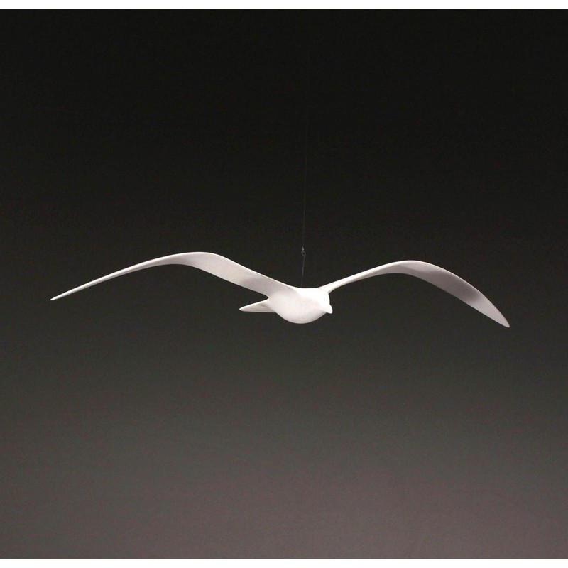 Seagull Mobile Outdoor Version Sculpture by John Perry 16 inch