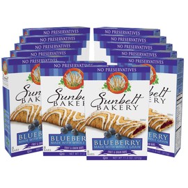 Sunbelt Bakery's Blueberry Fruit & Grain Bars, 1.4 oz Bars, 96 Count