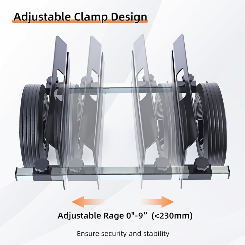Heavy Duty Panel Dolly 1100LBS Capacity Door Cart with 10"