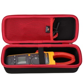 FBLFOBELI EVA Hard Carrying Case for Fluke 376/374/ 375FC 1000A Ac/Dc TRMS Wireless Clamp W/Iflex, Portable Shockproof Storage Bag (Case Only)
