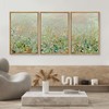 SIGNWIN Framed Canvas Print Wall Art Set Soft Meadow Breeze