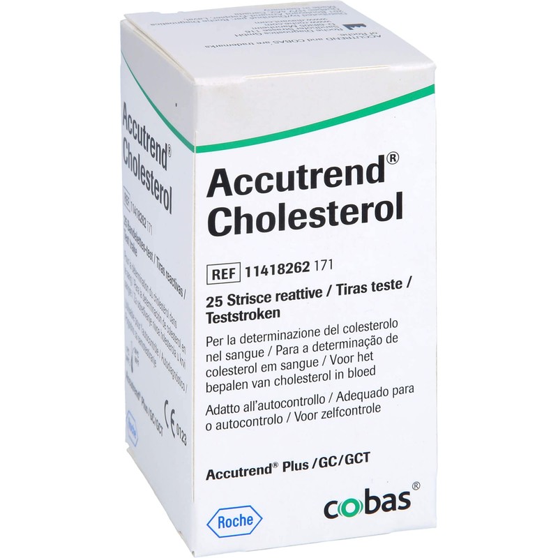 Accutrend Colesterol 25 Tiras