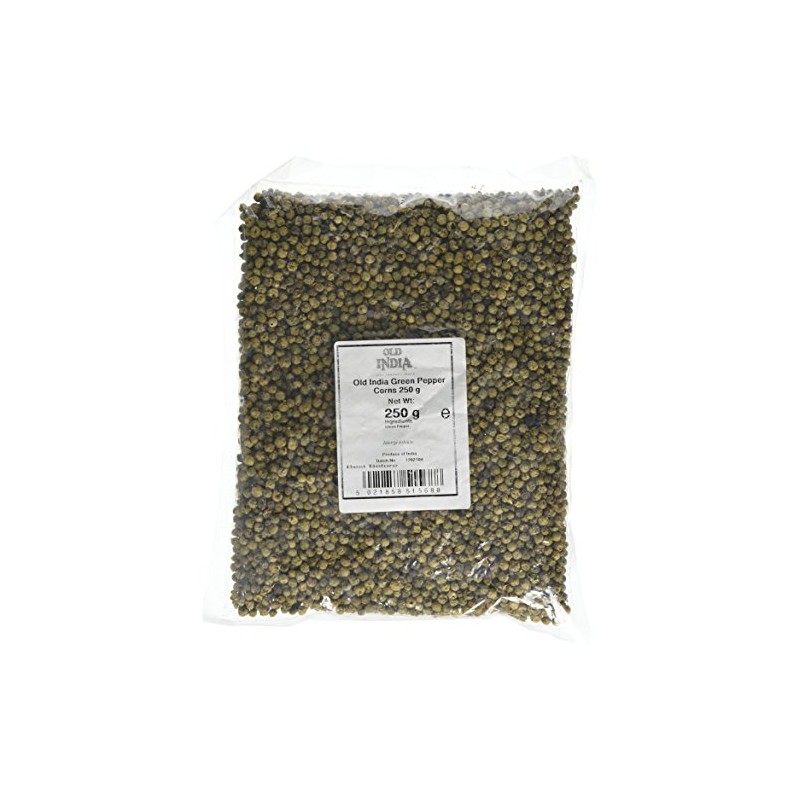 Old India Green Pepper Corns 250 g