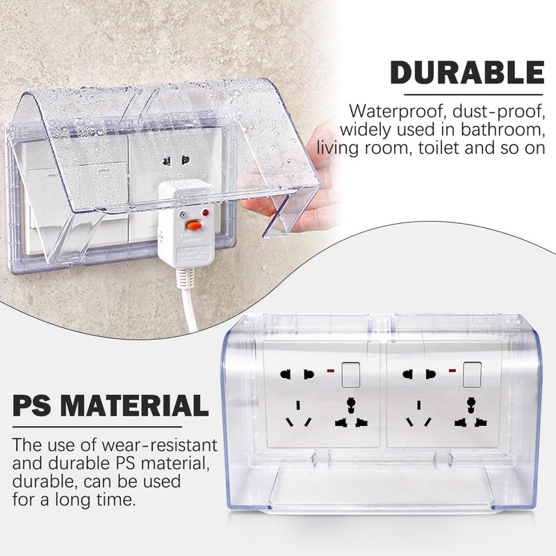 Flip Weatherproof Cover Outlet Cover, Electrical Power Outlet Cover, Wall