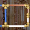 12 Pack Push-to-Connect Plumbing Fittings, 1/2" Pushfit Elbow Fittings with