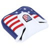 Golf Putter Magnetic Protection Covers Waterproof Headcover with Embroidery Pattern
