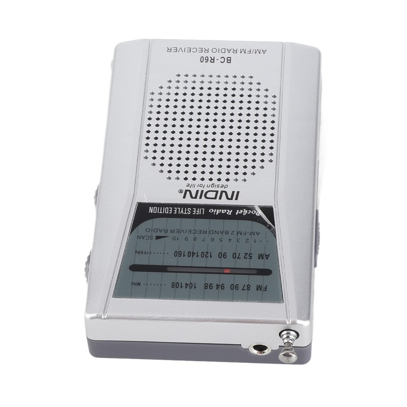 Mini Radio Battery Powered Portable Multifunction AM FM Radio Player