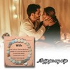 Wife Birthday Day Gifts for Wife Beaded Bracelet Gifts for