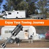 CZC AUTO Trailer Tongue Coupler Lock Keyed Alike Dia 1/4