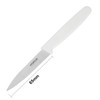 Hygiplas C546 Paring Knife, 3", White