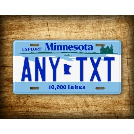 SignsAndTagsOnline.com Custom 1987-2008 Minnesota Novelty State License Plate MN Replica Tag