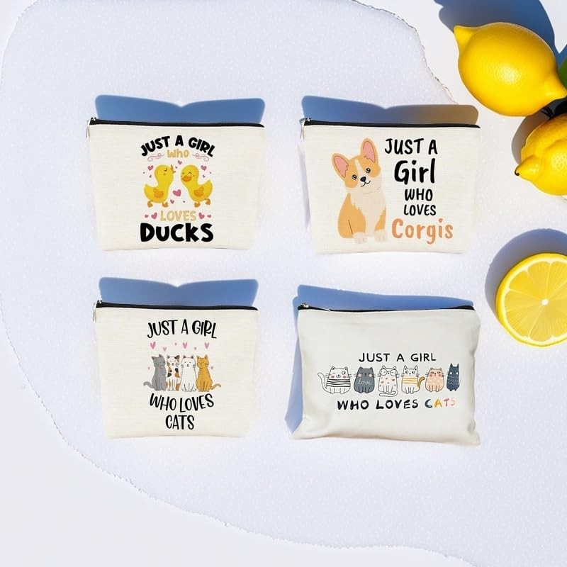 Make Up Tasche Katzenmotiv, Kosmetiktasche Mit Reißverschluss Mehrzweck-Stifteetui Metallreißverschlusstaschen Kulturbeutel