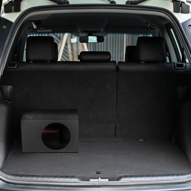 QPower QBOMB, Single 10" Tough Vented Shallow Ported Car Audio