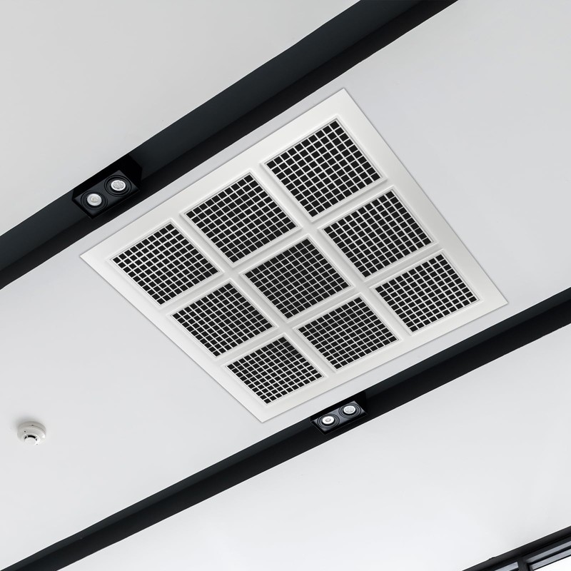 Vent Systems 2' x 2' ft Plastic Suspended Ceiling Plate