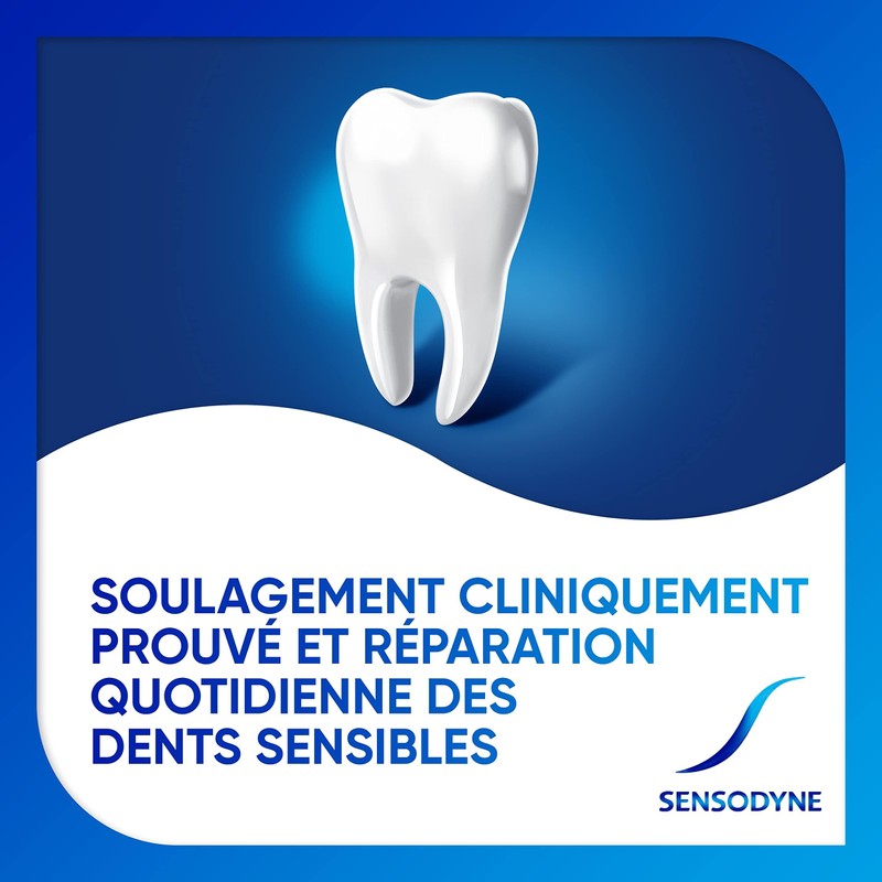 Sensodyne Toothpaste Repairs & Protects Fresh Mint for Sensitive Teeth