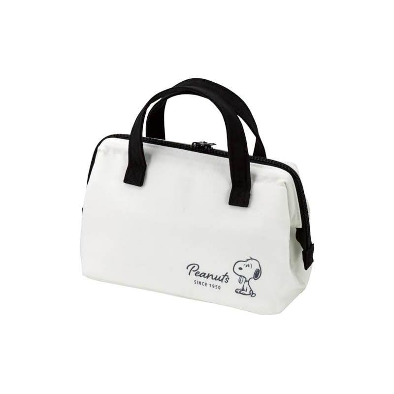 Skater KGA1 Snoopy Badge Insulated Lunch Bag