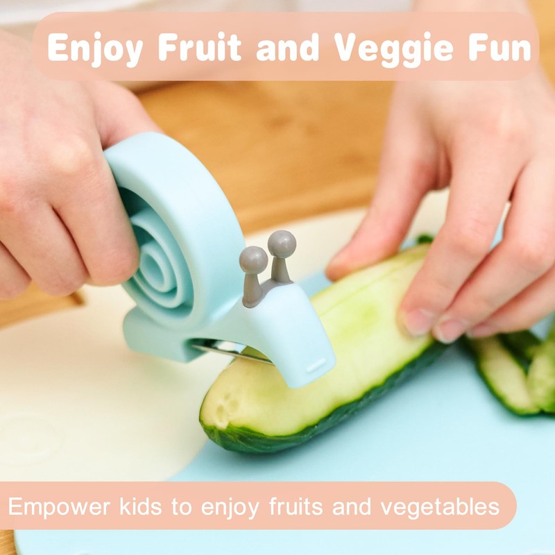 Kibbidea Vegetable Peeler, Kids Potato Fruit Peeler for Kitchen with