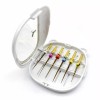 Easyinsmile 5Pcs Dental Root Endo Files Organizer Ruler Box Measuring