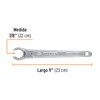 Truper LL-GA, Llave para tanque de gas fabricada en acero