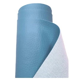 A-Express Grained Faux Leather Fabric Waterproof Heavy Duty Leatherette Vinyl Leathercloth Upholstery Textured Material - Sky Blue 1 Metre 100cm x 140cm