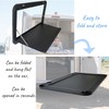 HWHongRV Foldable RV Picnic Tables Campervan Picnic Wall Mounted Table,