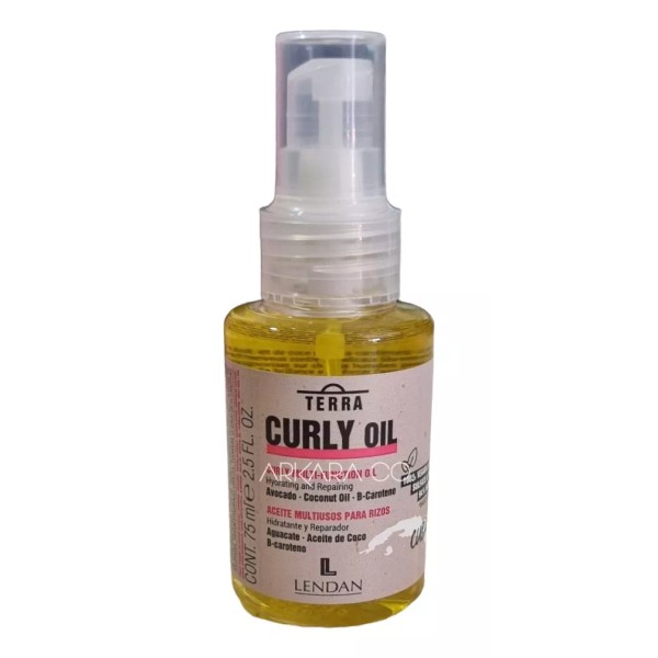 Lendan Curly Oil Ultra Reparación Hidratante De Rizos 75ml