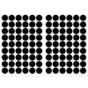 ZXUEZHENG Self-Adhesive Screw Hole Stickers,2-Table 54 in 1 Self-Adhesive Screw