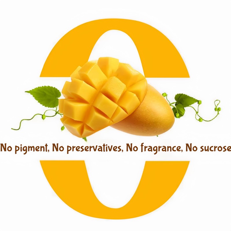 Freeze-Dried Mango Bites in Resealable Jar | Unsweetened | Gluten-Free